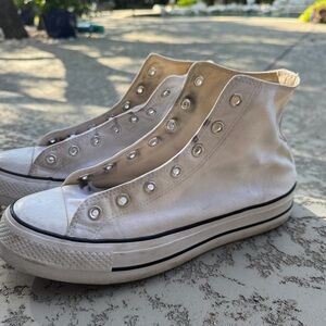 Converse Platform High-Top Canvas Sneakers